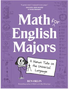 Coperta cărții Math for English majors: a human take on the universal language