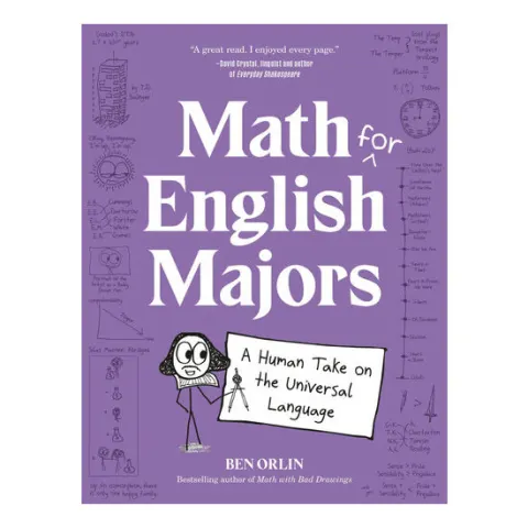 Coperta cărții Math for English majors: a human take on the universal language