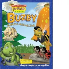 Coperta cărții Buzby, albinutul neascultator (seria Hermie si prietenii)