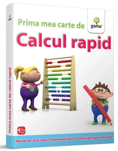 Coperta cărții Prima mea carte de calcul rapid
