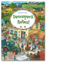Coperta cărții Descopera ferma!