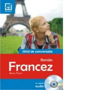 Coperta cărții Ghid de conversatie cu CD Roman-Francez