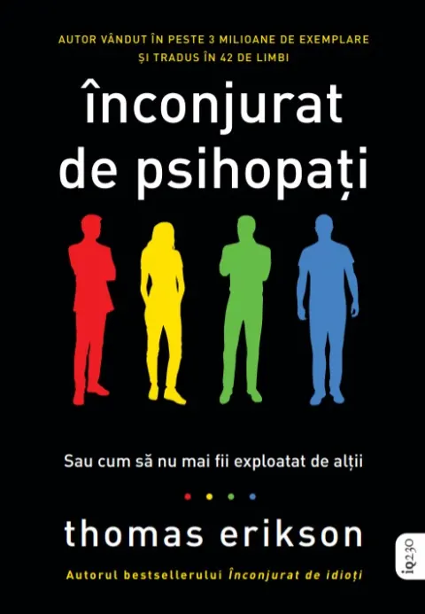 Coperta cărții Înconjurat de psihopați
