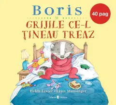 Coperta cărții Boris și grijile ce-l țineau treaz