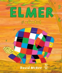 Coperta cărții Elmer și vântul