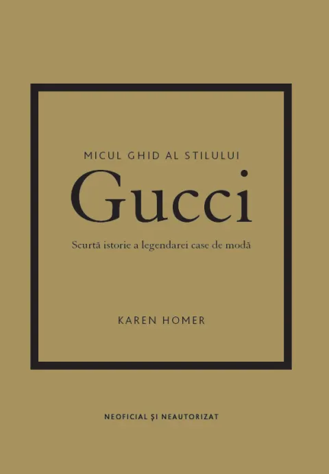 Coperta cărții Micul ghid al stilului: Gucci