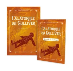 Coperta cărții Călătoriile lui Gulliver + jurnal de lectură