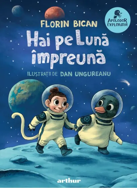 Coperta cărții Hai pe Lună împreună