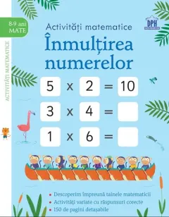 Coperta cărții Activitati matematice. Inmultirea numerelor 8-9 ani