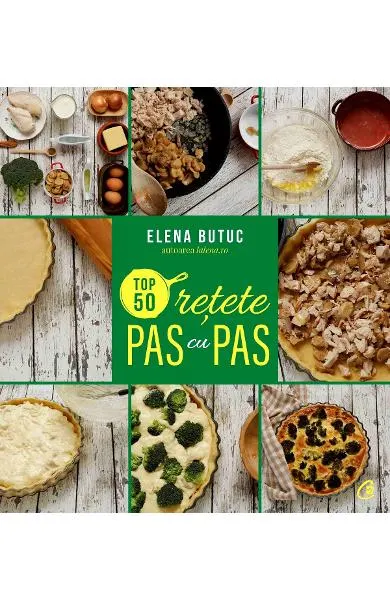 Coperta cărții Top 50 retete pas cu pas