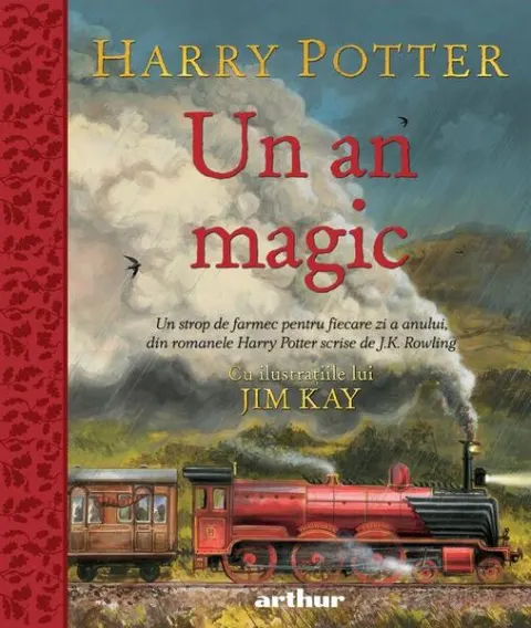 Coperta cărții Harry Potter: Un an magic