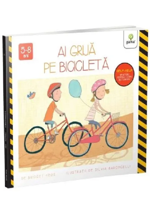 Coperta cărții Ai grijă pe bicicletă