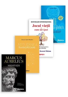 Coperta cărții Pachet Secretele mentalitatii de invingator. Set 4 carti
