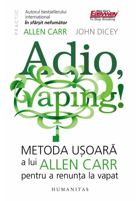 Coperta cărții Adio, vaping!