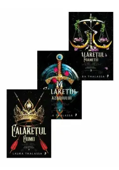 Coperta cărții Seria Calaretii Apocalipsei, Laura Thalassa. Set 3 carti