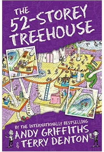 Coperta cărții 52 Storey Treehouse
