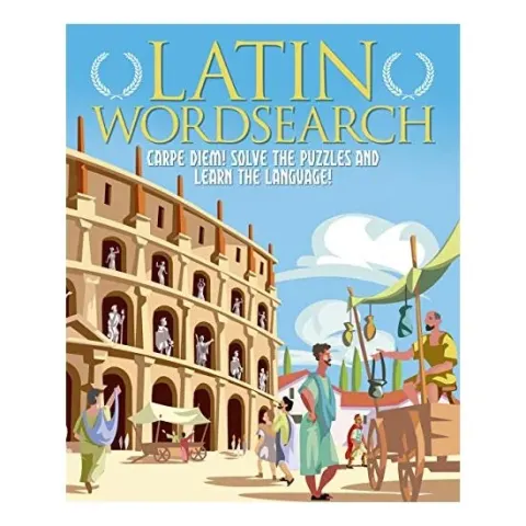 Coperta cărții Latin wordsearch