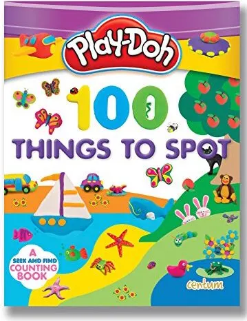 Coperta cărții Play-Doh! 100 Things to Spot,