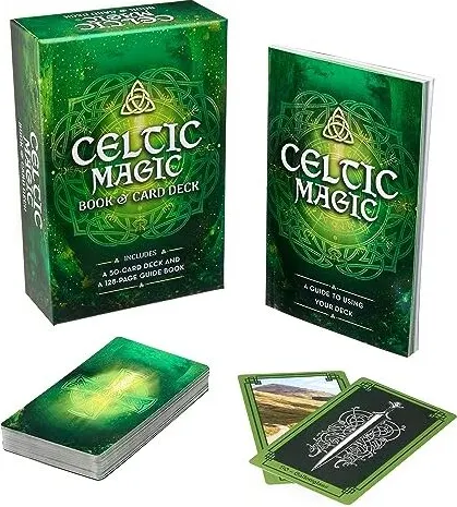 Coperta cărții Celtic magic book & card deck