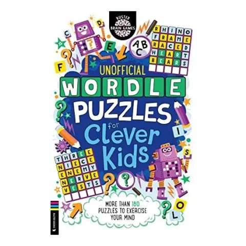 Coperta cărții Wordle Puzzles for Clever Kids®