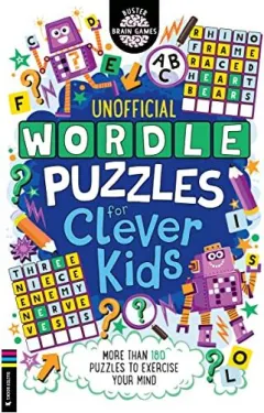 Coperta cărții Wordle Puzzles for Clever Kids®