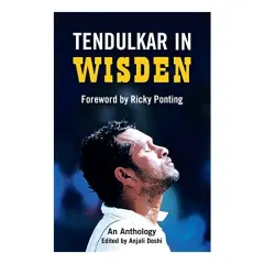 Coperta cărții Tendulkar in Wisden