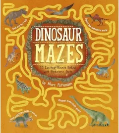 Coperta cărții Dinosaur Mazes, Matt Yeo