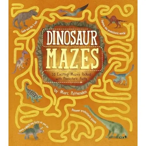 Coperta cărții Dinosaur Mazes, Matt Yeo
