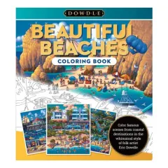 Coperta cărții Beautiful Beaches Coloring Book