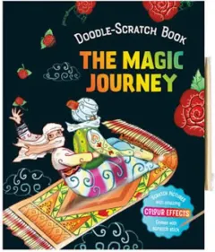 Coperta cărții Doodle Scratch Book - The Magic Journey