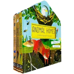 Coperta cărții A Clover Robin Book of Nature Series 3 Books Lift-the-flap Collection Set (Bird House, Bug Hotel & Animal Homes) Clover Robin ,