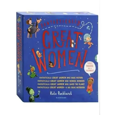 Coperta cărții Fantastically Great Women 3 Book Hardback Box Set By Kate Pankhurst