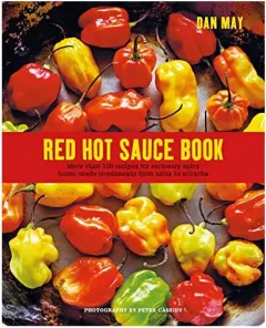Coperta cărții Red Hot Chilli Sauce Book, Dan May