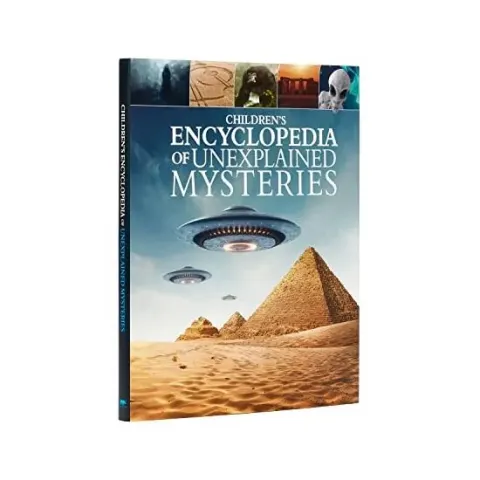 Coperta cărții Childrens Encyclopedia of Unexplained Mysteries, Stuart Webb
