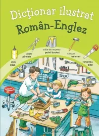 Coperta cărții Dictionar ilustrat roman-englez