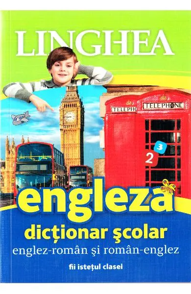 Coperta cărții Dictionar scolar englez-roman si roman-englez