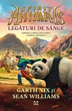 Coperta cărții Legaturi de sange (seria Spirit Animals, partea a treia)