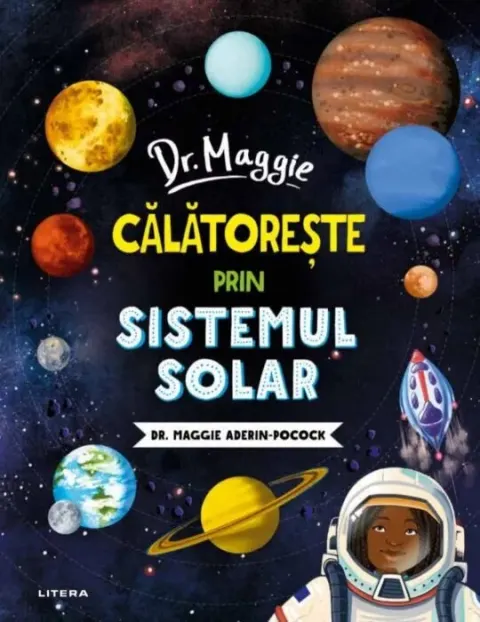 Coperta cărții Dr. Maggie calatoreste prin sistemul solar