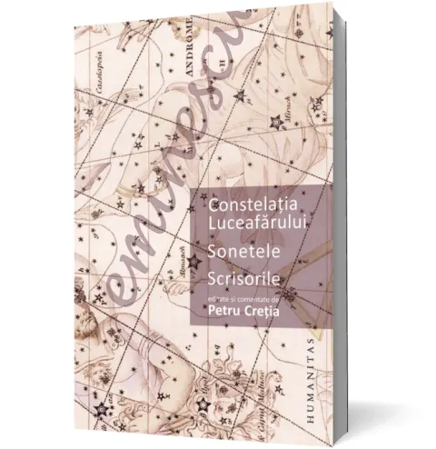 Coperta cărții Constelația Luceafărului. Sonetele. Scrisorile