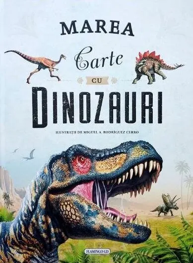 Coperta cărții Marea carte cu dinozauri