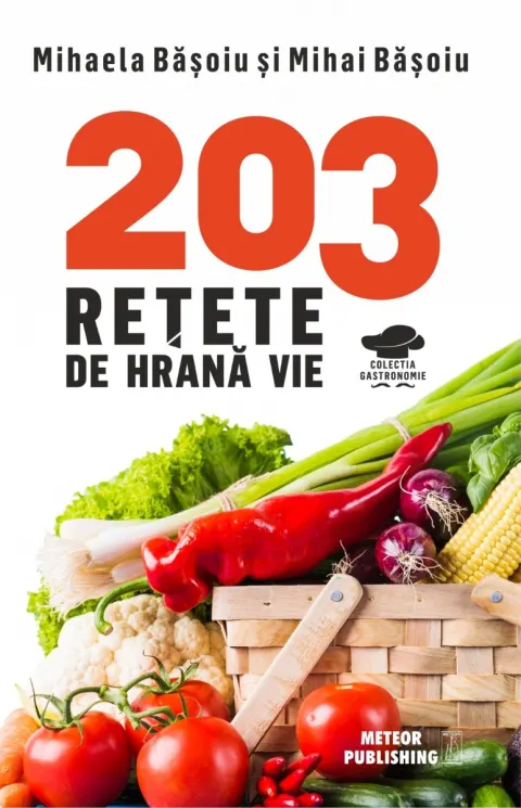 Coperta cărții 203 rețete de hrană vie