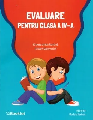 Coperta cărții Evaluare pentru clasa a IV-a. Limba romana si matematica