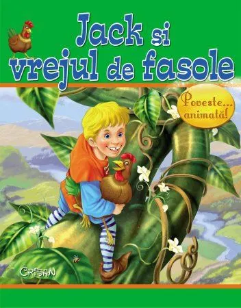 Coperta cărții Jack și vrejul de fasole