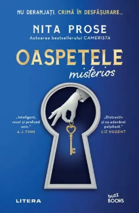 Coperta cărții Oaspetele misterios
