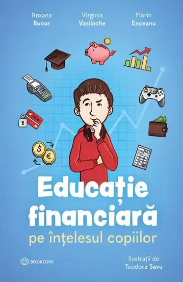 Coperta cărții Educatie financiara pe intelesul copiilor