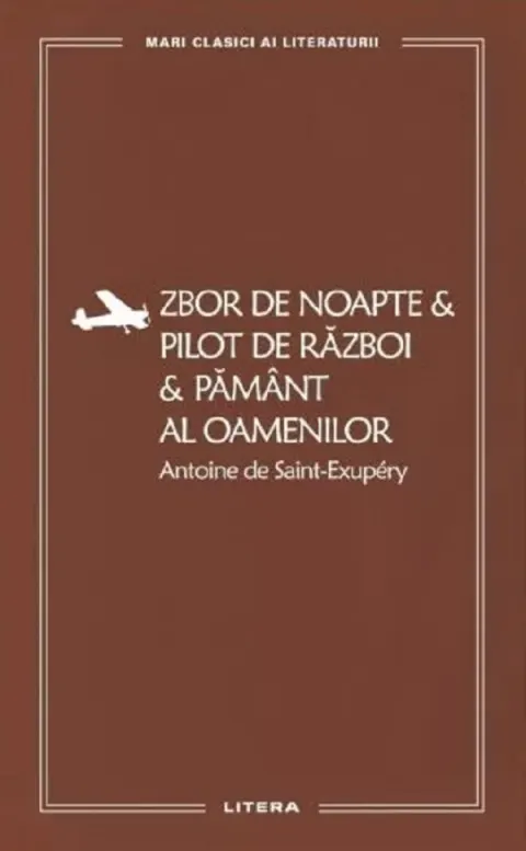 Coperta cărții Zbor de noapte. Pilot de razboi. Pamant al oamenilor