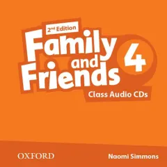 Coperta cărții Family and Friends 2E 4 Class CD (X3)
