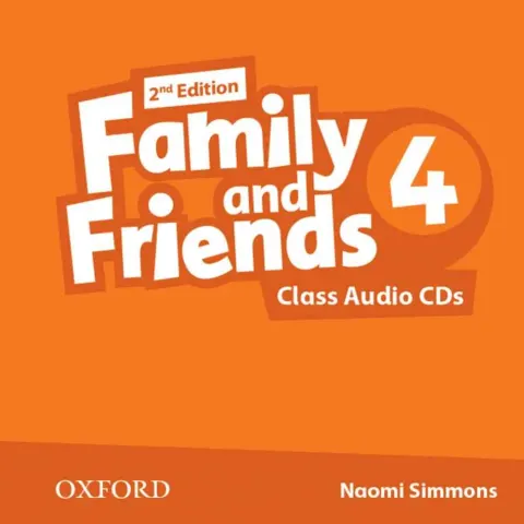 Coperta cărții Family and Friends 2E 4 Class CD (X3)