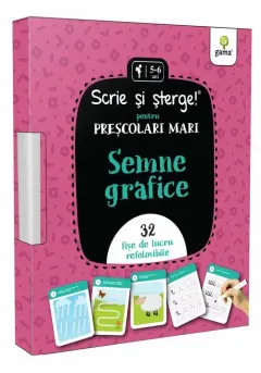Coperta cărții Semne grafice • pentru preșcolari mari