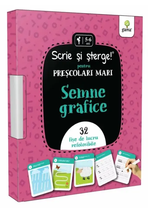 Coperta cărții Semne grafice • pentru preșcolari mari